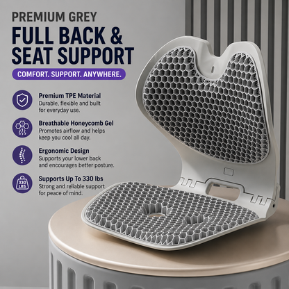 Cozyora® FlexSeat Pro – Foldable Ergonomic Support Cushion