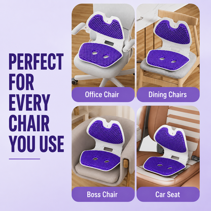 Cozyora® FlexSeat Pro – Foldable Ergonomic Support Cushion