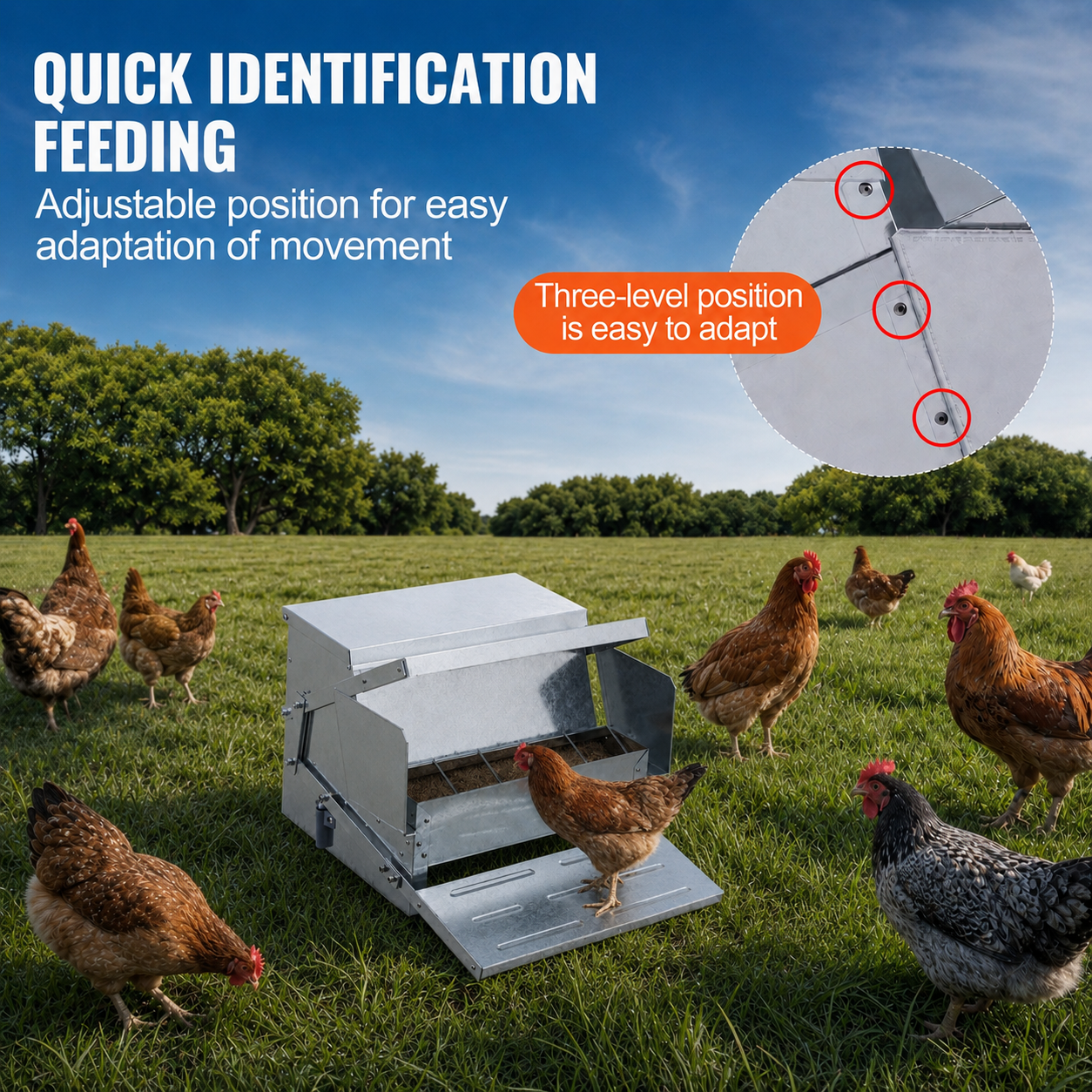 Cozyora PestGuard™ Automatic Chicken Feeder