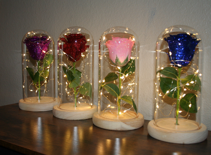 Cozyora® Eternal Rose Glow Lamp