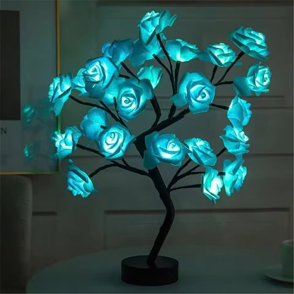 Cozyora® Forever Rose Lamp