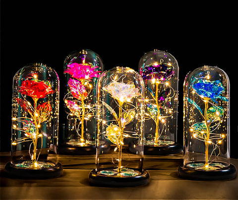 Cozyora® Eternal Rose Glow Lamp
